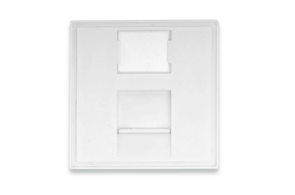 Digitus DN-93802-3-SH 45x45mm 1 port Kapaklı Priz Modülü