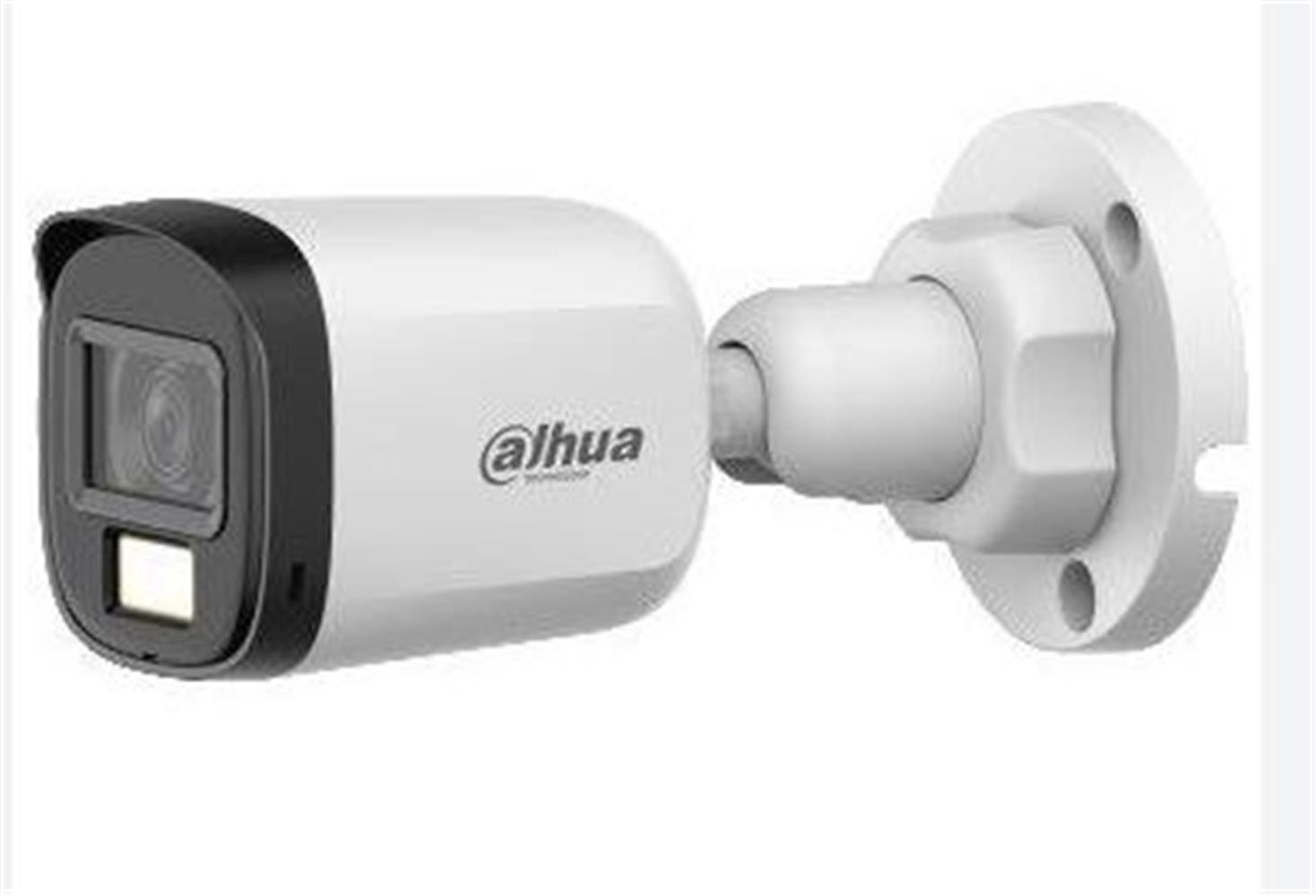Dahua HAC-B1A21-U-IL-A 2 MP Akıllı Çift Işıklı HDCVI Bullet Kamera 30mt Mikrofonlu