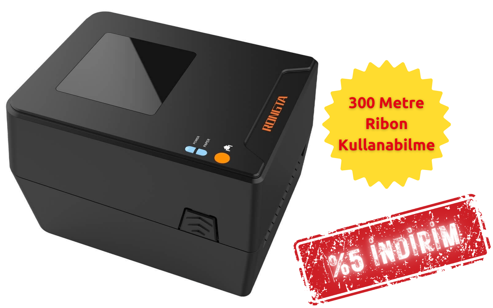 Rongta RP400A Barkod Yazıcı Usb, Seri, LPT,Ethernet Bağlantılı