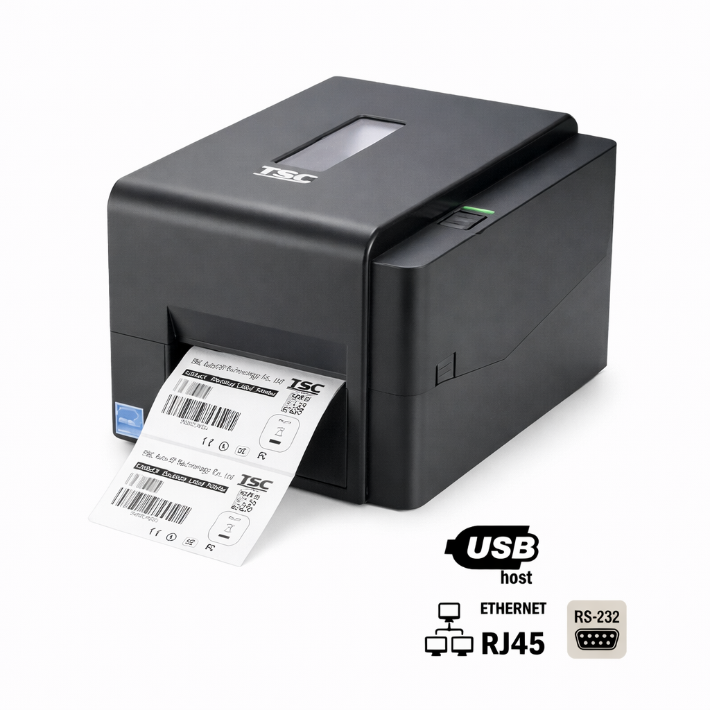 Tsc TE 210 Masaüstü 203dpi Barkod Yazıcı