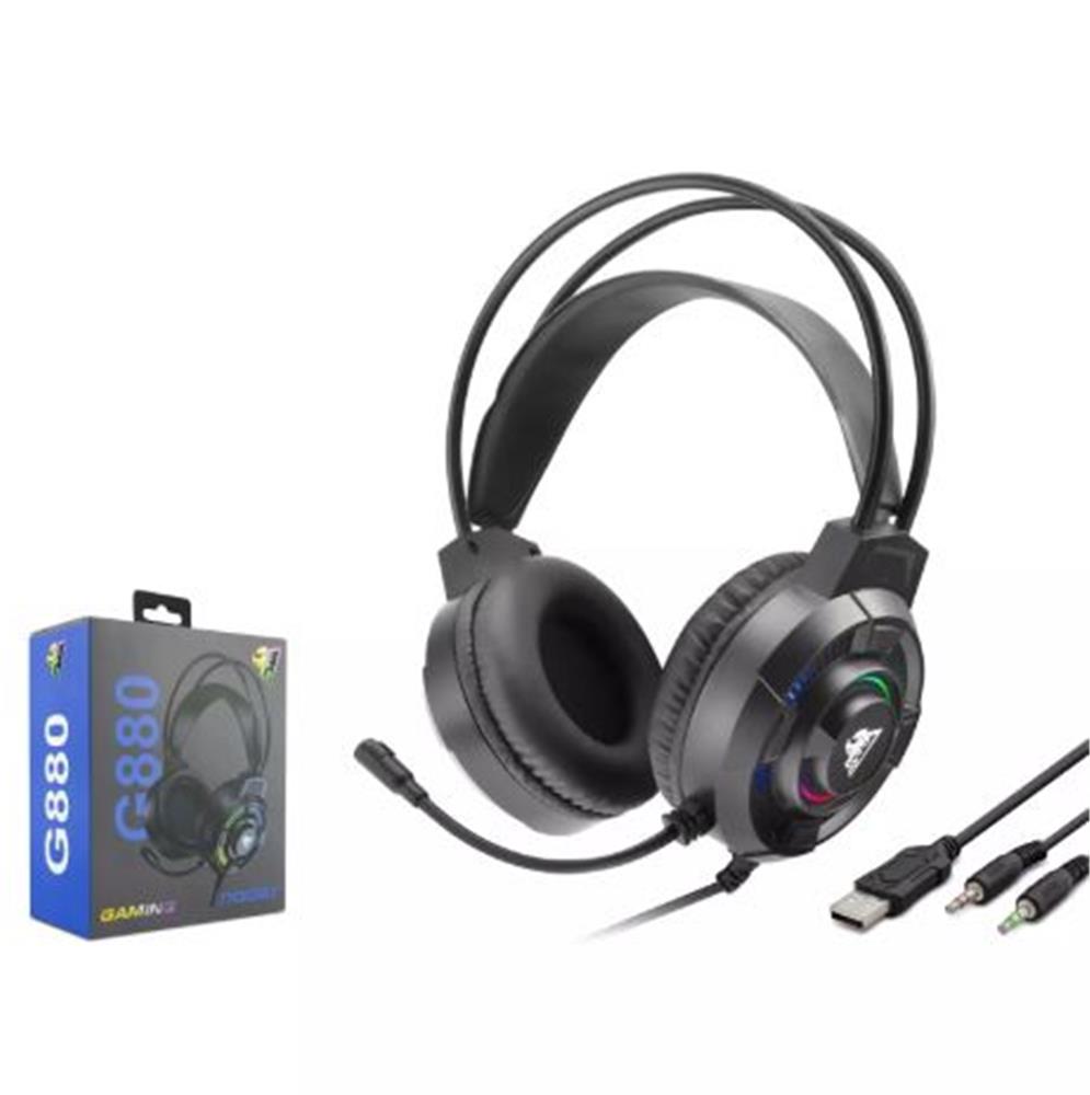Hadron G880 Gaming Kulaklık 2*3.5Mm + Usb Siyah