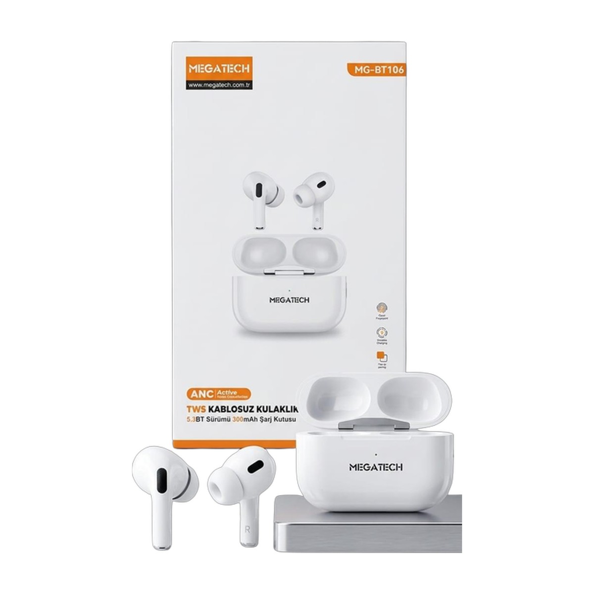 Megatech MG-BT106 Bluetooth Kulakiçi Kulaklık