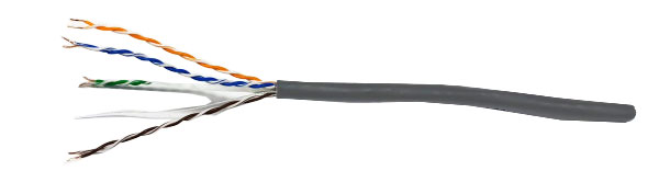 BEEK BC-305-UU6-OD-ECO Dış Ortam CCA PE/PVC Kılıf Cat6 UTP Zırhsız 23 AWG Kablo
