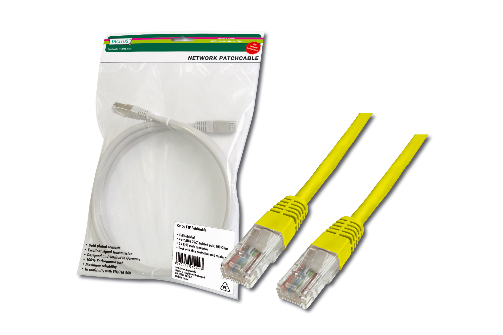 Digitus DK-1511-030/Y Patch Kablo