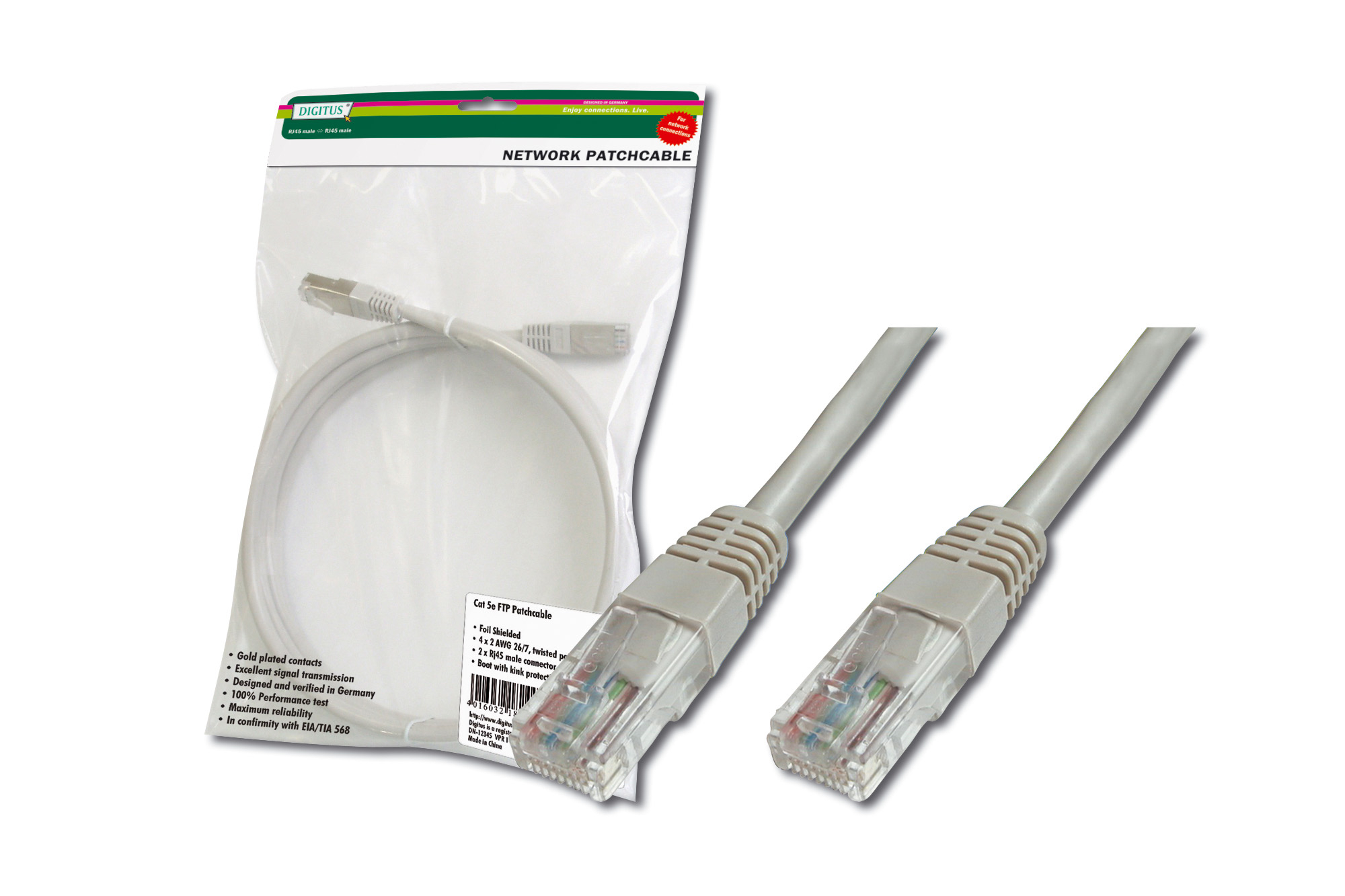 Digitus DK-1511-050 Patch Kablo