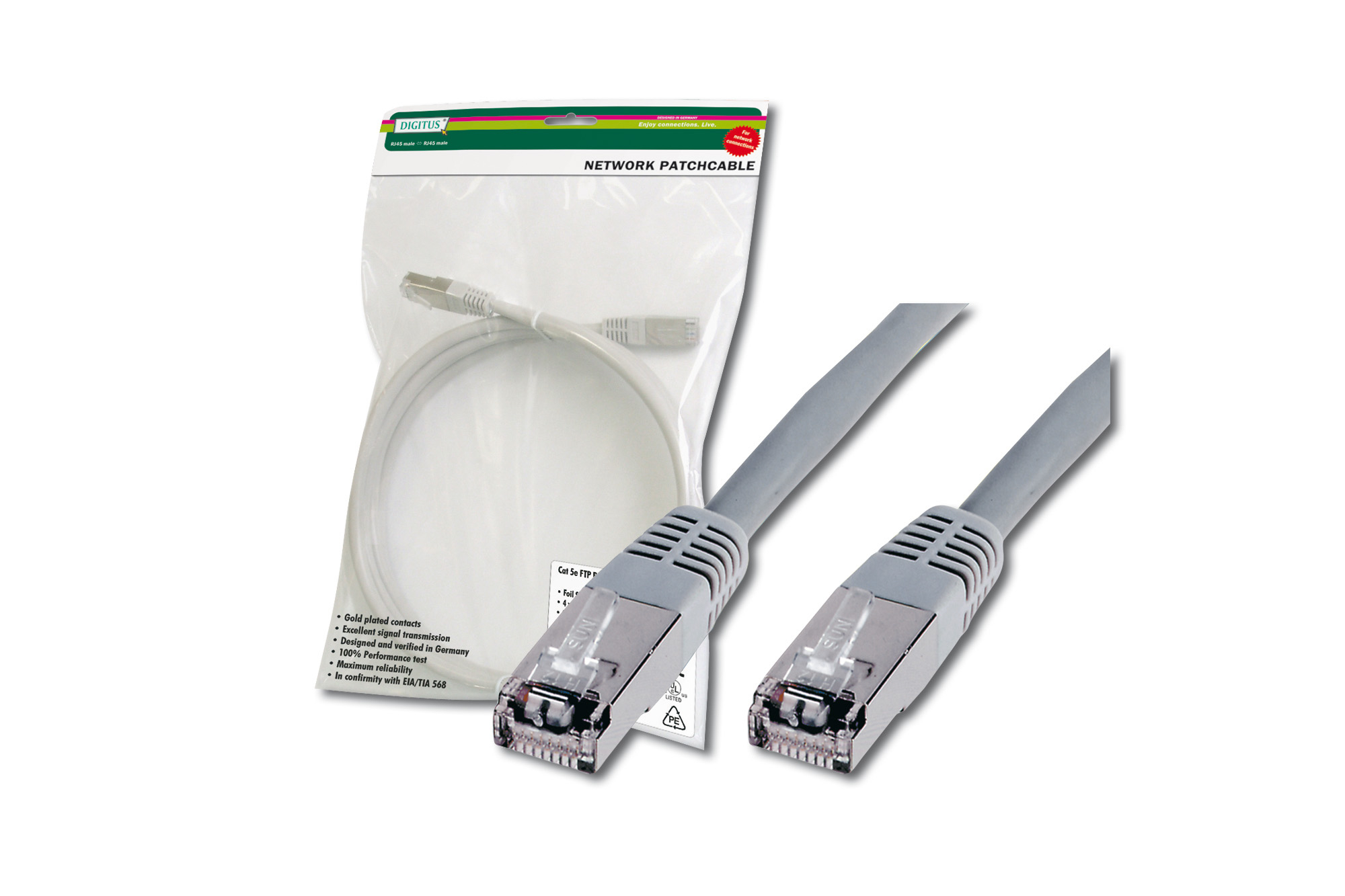 Digitus DK-1531-150 CAT 5e SF-UTP Patch Kablosu
