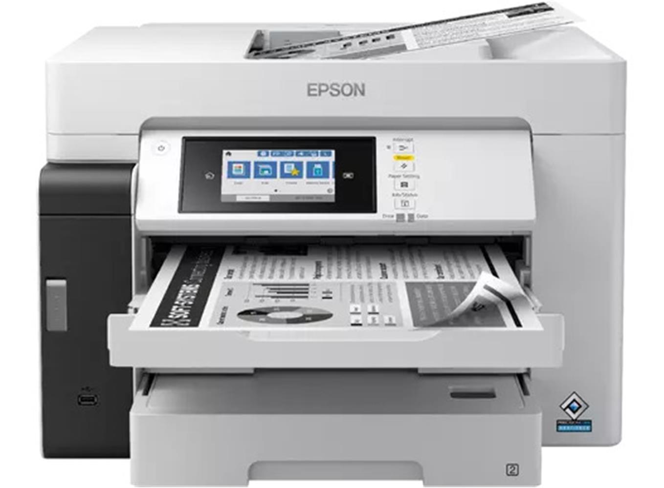 Epson EcoTank M15180 Wi-Fi + Fotokopi + Tarayıcı A3/A4 Siyah Beyaz Mürekkep Tanklı Yazıcı