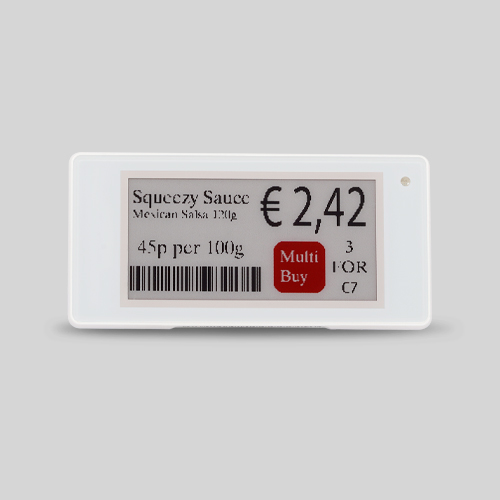 2.13 İnç ELEKTRONİK RAF ETİKETİ