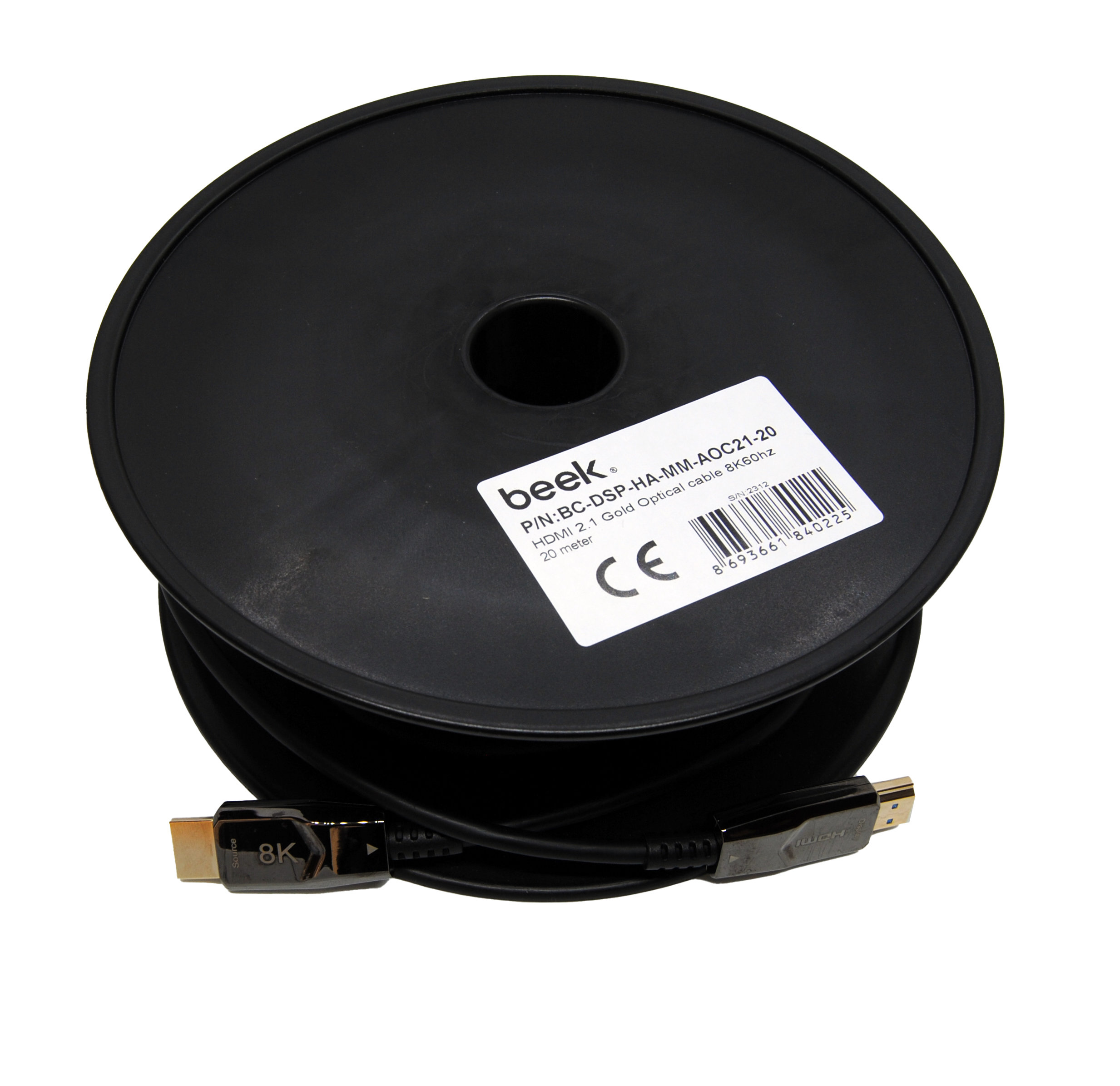 BEEK BC-DSP-HA-MM-AOC21-50 HDMI 2.1 Aktif Fiber Optik Kablo