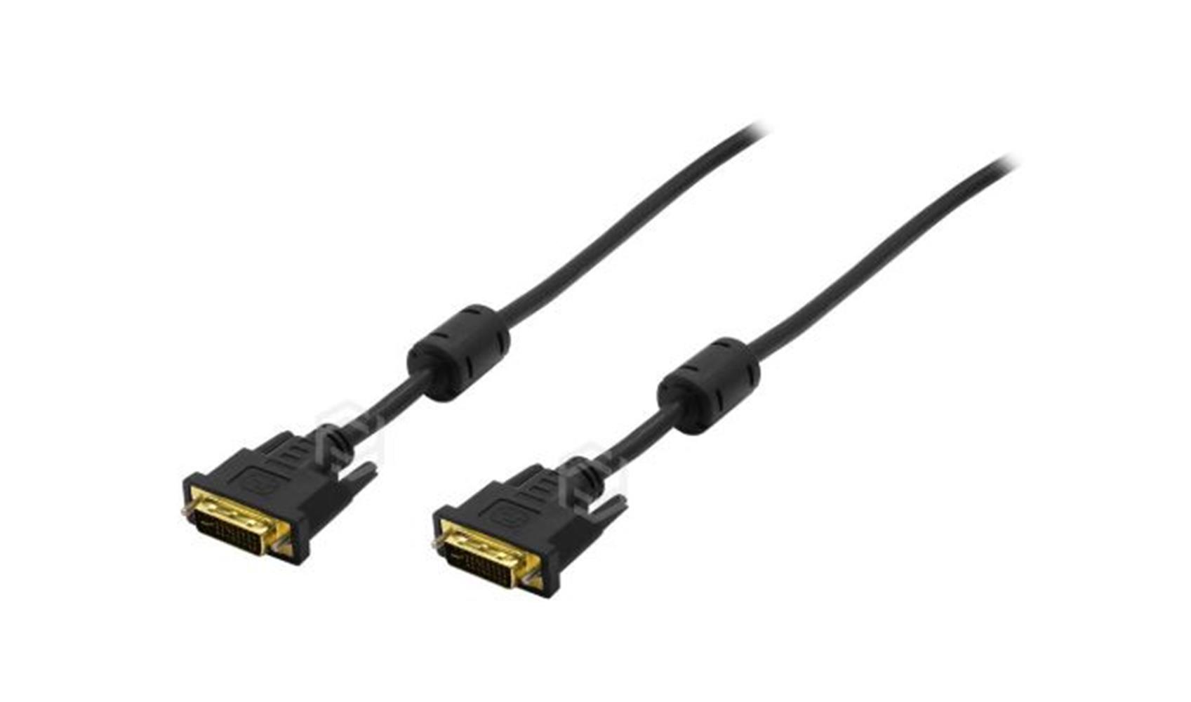Frisby FA-7424DV DVI-DVI 3mt Kablo 24+5 pin Altın kaplama, Ferrit Core EMI/RFI filtreli 720p/1080