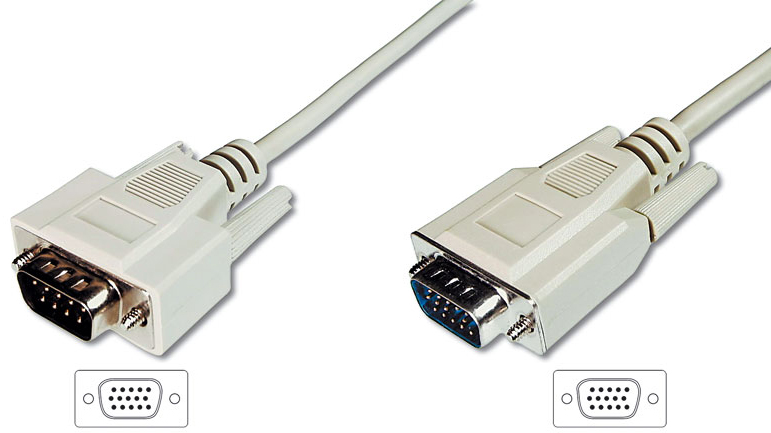 Assmann AK-310100-018-E VGA Monitör Kablosu
