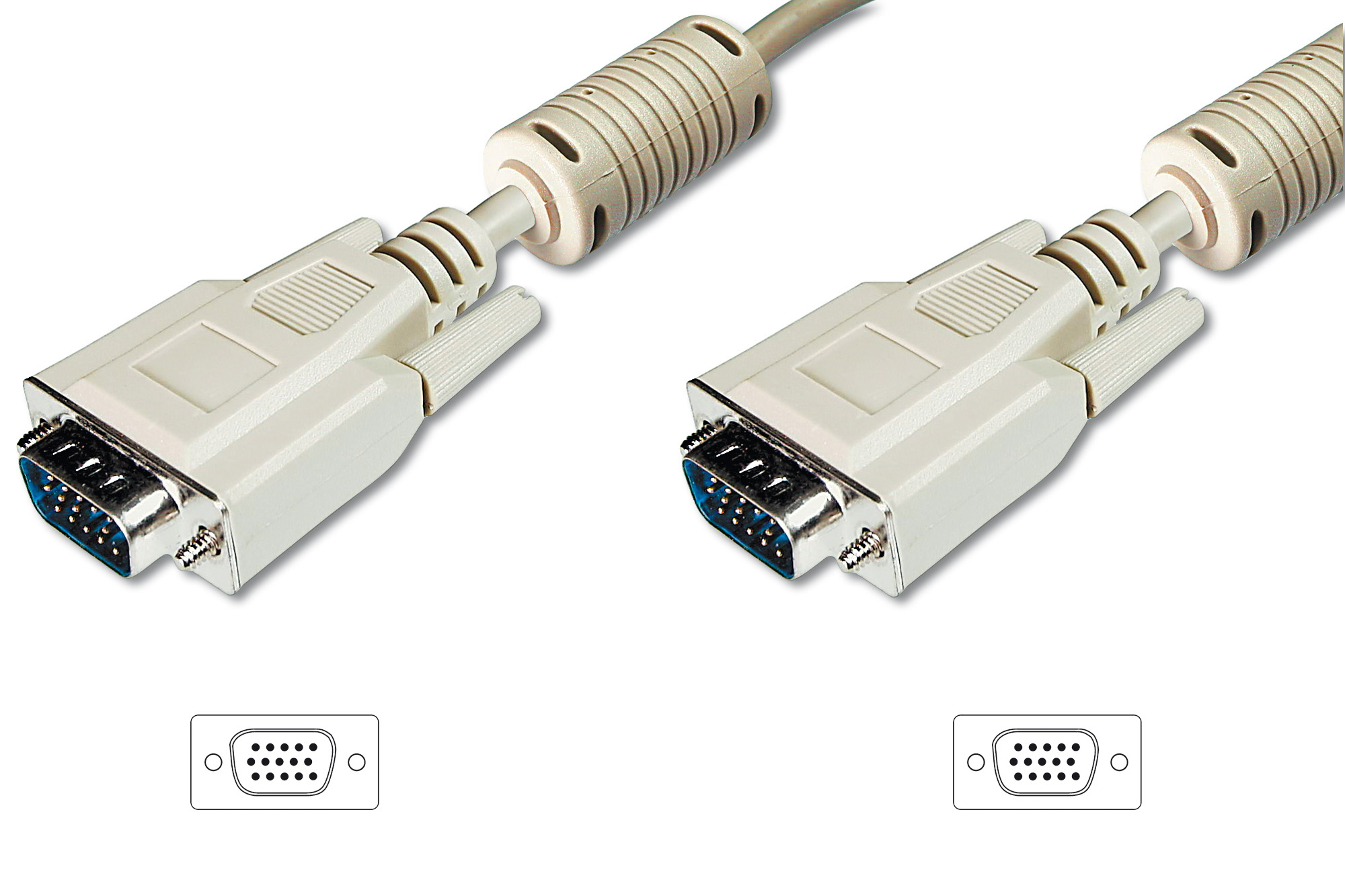 Assmann AK-310103-018-E VGA Monitör Kablosu