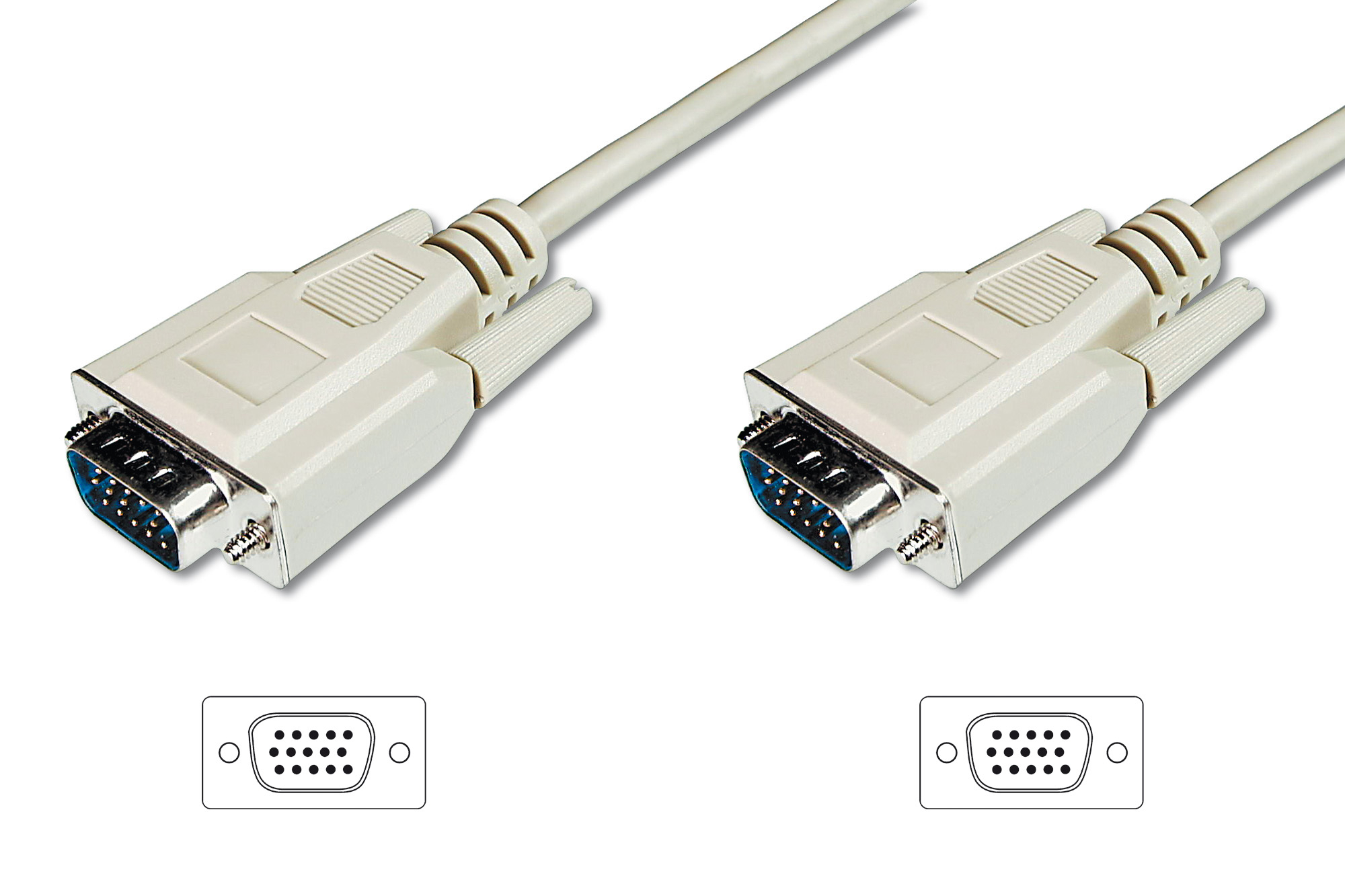 Assmann AK-310103-050-E VGA Monitör Kablosu