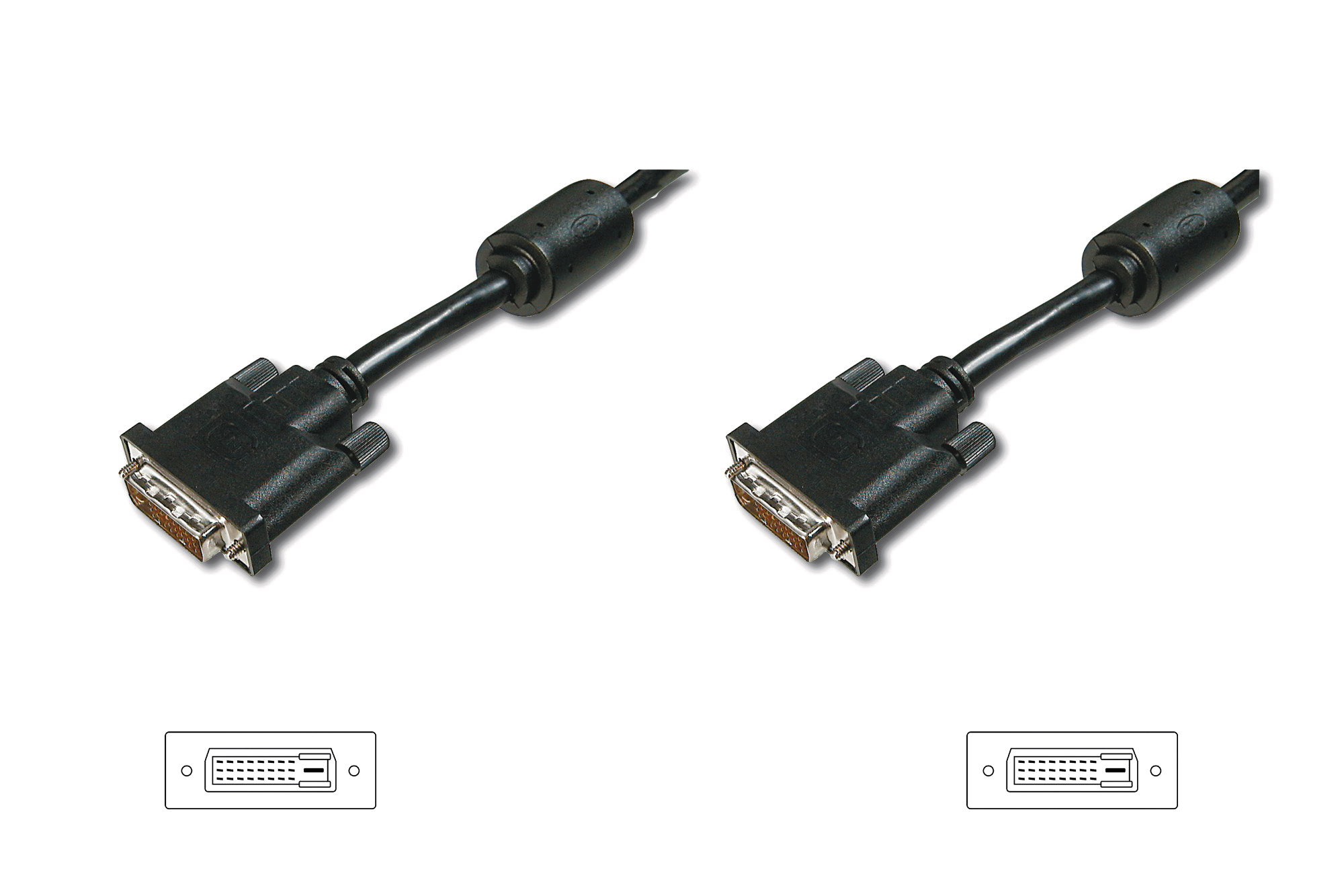 Assmann AK-320101-030-S DVI Bağlantı Kablosu
