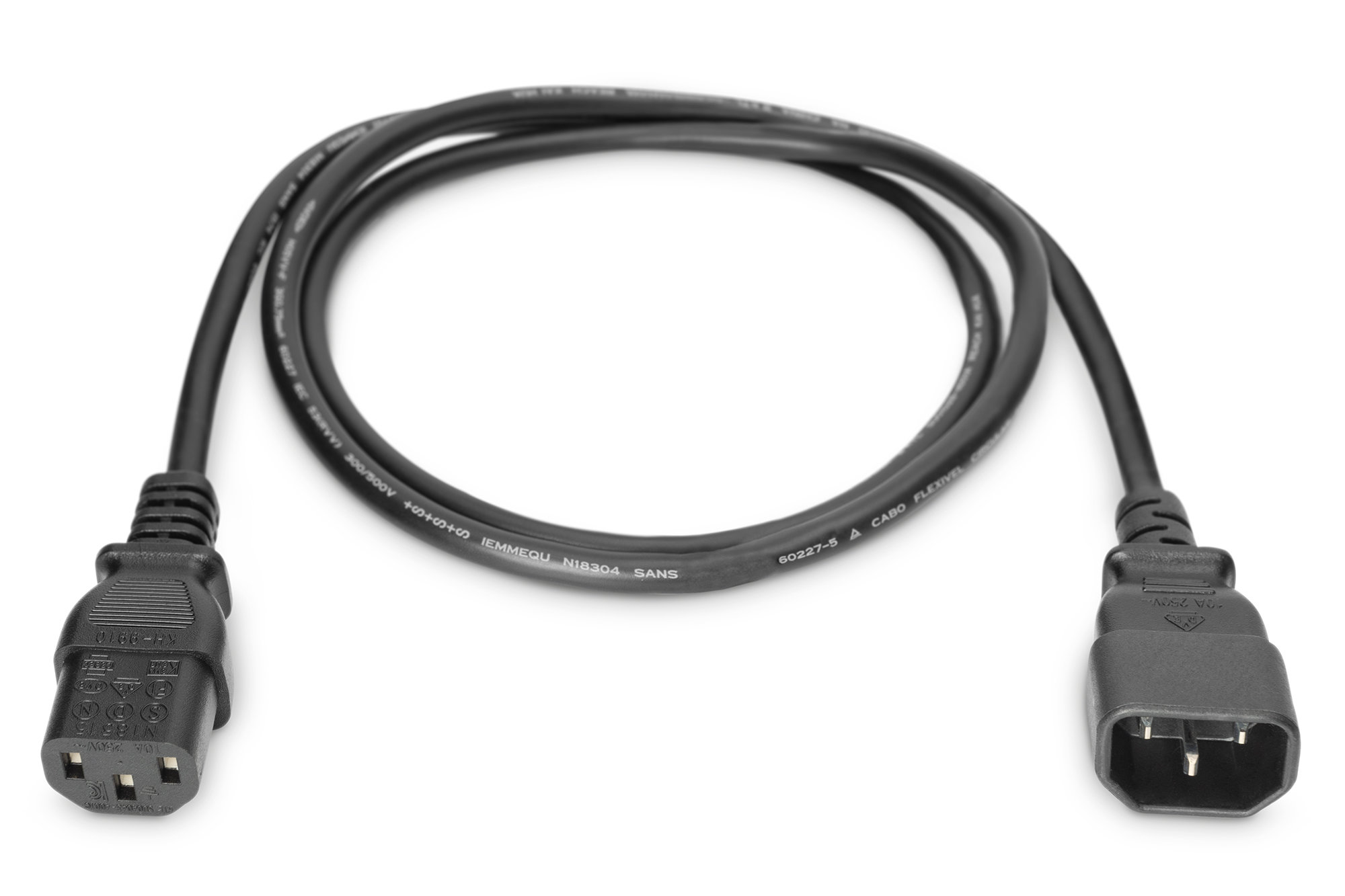 Digitus AK-440201-018-S PC-Monitör Arası Güç Kablosu
