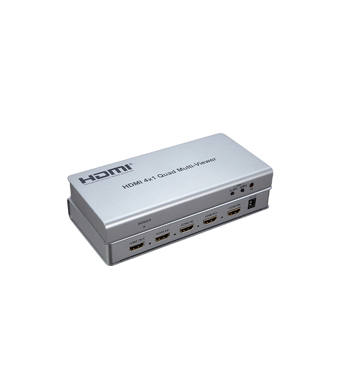NVC-HDSW4Q HDMI 4X1 QUAD MULTİ-VİEWER 4 Giriş 1 Çıkış.