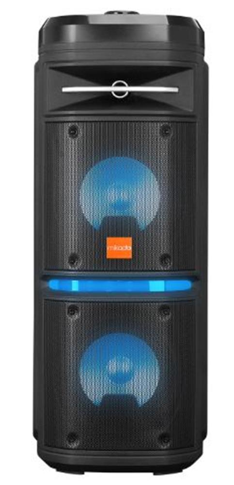 Mikado MD-BT107 30W USB/BT/TF/TWS Led Işıklı Kablosuz Mikrofonlu Toplantı-Parti Kule Hoparlör