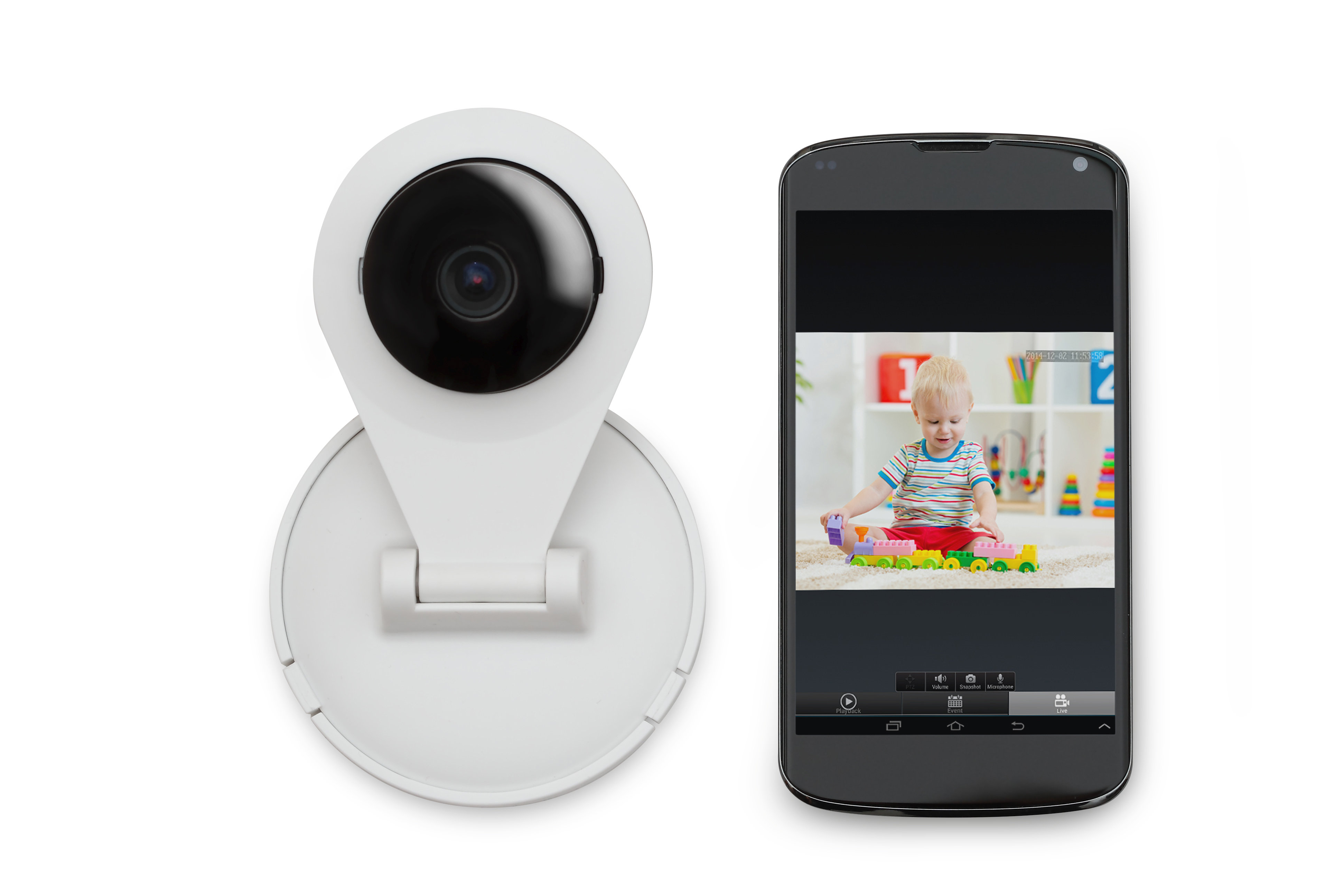 Digitus DN-16047 Gece & Gündüz İç Mekan Mini IP Kamera