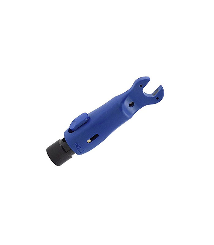 NOVACOM COAXİEL KABLO SOYUCU-MAVİ ( HLT-324 / RG59-RG6 )