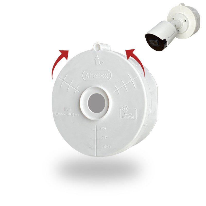 AlteBox AB-7006B Click Kamera Buatı Klik Ses/Döner Kapaklı (Beyaz)