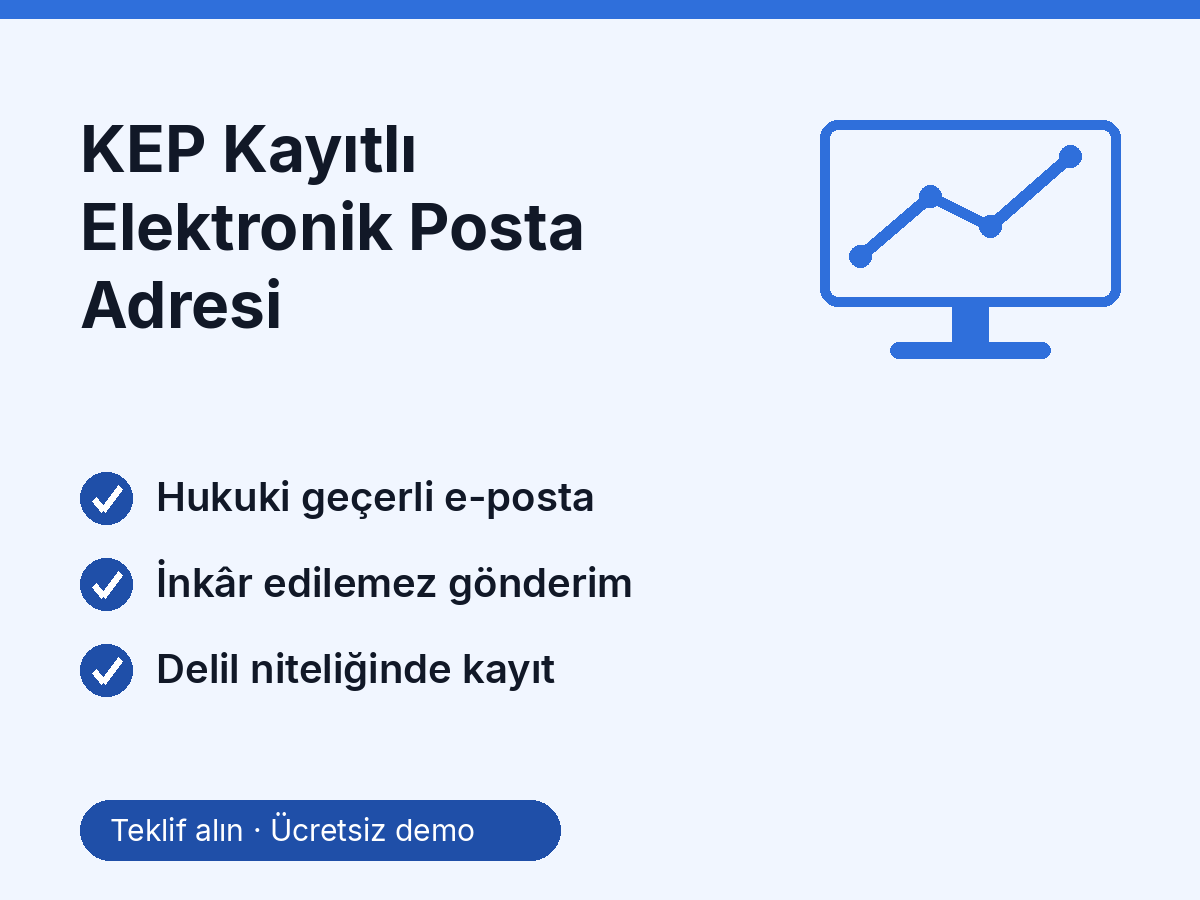 KEP Kayıtlı Elektronik Posta Adresi