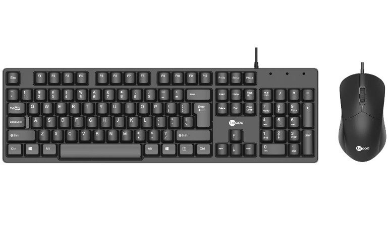 Lenovo Lecoo CM101 Q Türkçe USB Siyah Klavye + Mouse Seti