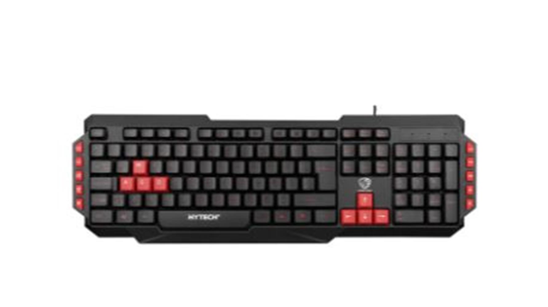 Hytech HYK-46 GAMY Siyah USB Kırmızı Tuşlu Q Gaming Oyuncu Klavyesi