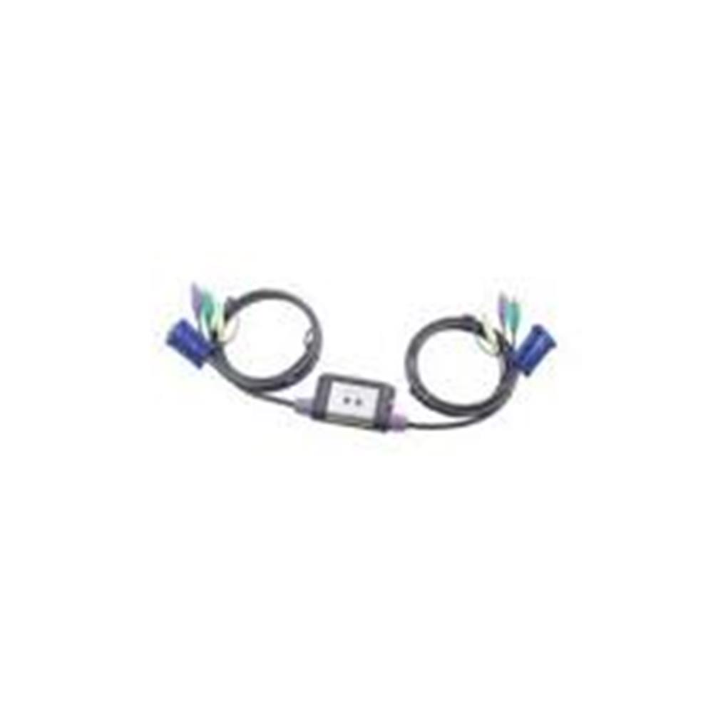 Aten CS62A-A7 2 Port Kvm Switch with Audio PS/2