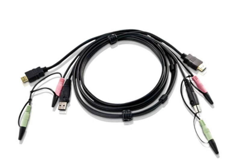 Aten 2L-7D02UH USB HDMI KVM Kablosu