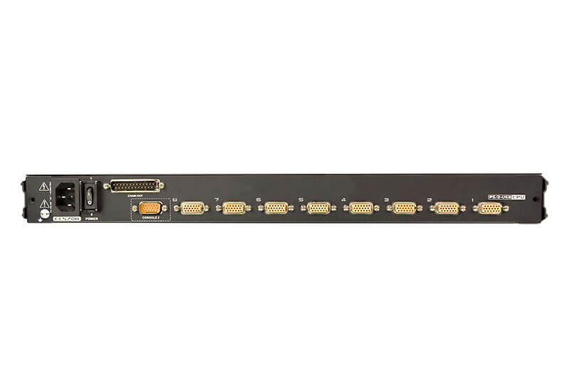 Aten CL5708MT Touchpad’i ve Türkçe Klavye'si Bulunan 8 Port PS/2-USB KVMP Switch