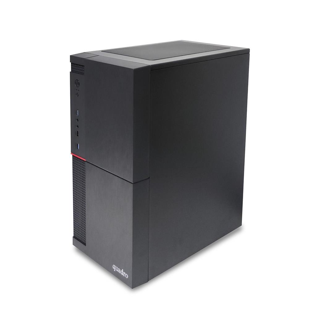 Quadro Solid DHA- 41825 Ci3 4130 3.4Ghz 8gb 256gb SSD ONB VGA Freedos Masaüstü Bilgisayar *DVD YOK*