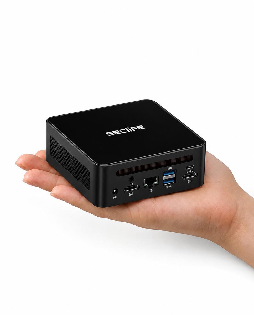 Seclife MP-Z050 Intel i5-12450H 16GB 500GB SSD Siyah Mini Pc