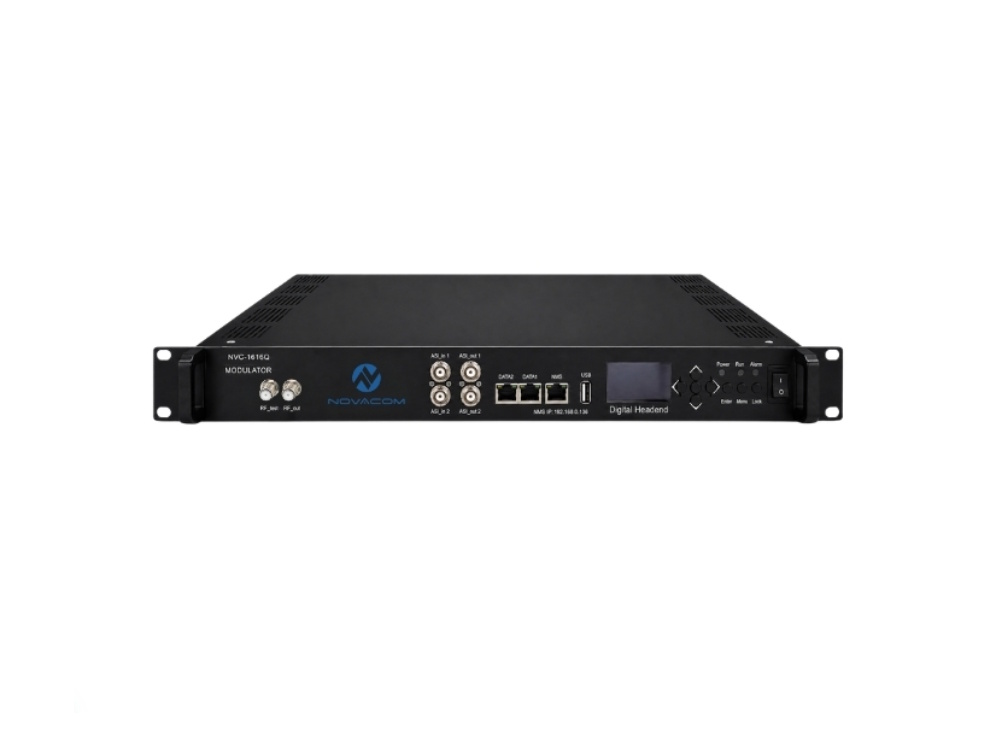 NVC-1616Q HEADEND MODULATOR-IP GATEWAY (16XDVBS/S2 TO 16XDVB-C)