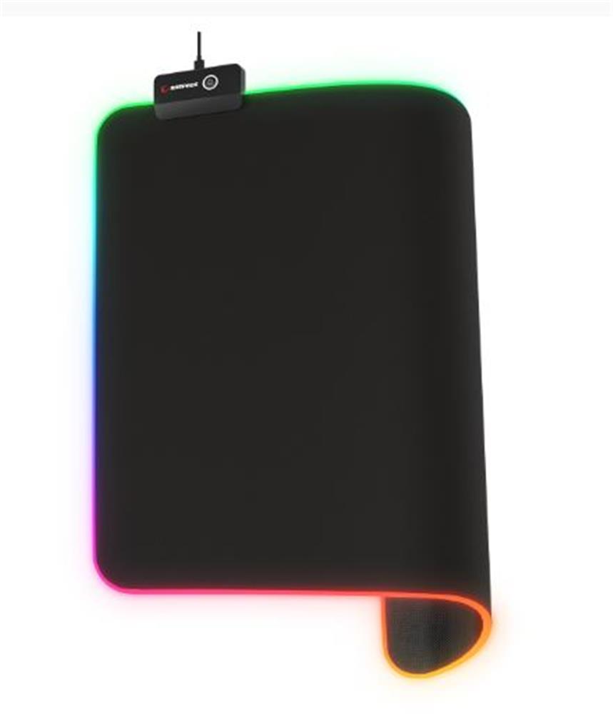Rampage BLITZ RGB M (MP-23) Siyah 252*328*3mm RGB Ledli Gaming Mouse Pad