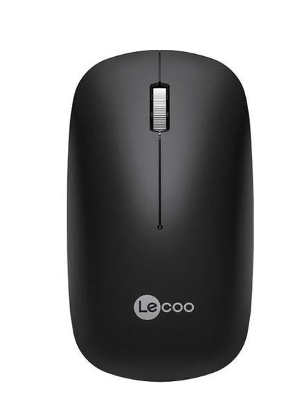 Lenovo Lecoo WS214 Kablosuz 1200DPI 3 Tuşlu Optik Mouse Siyah