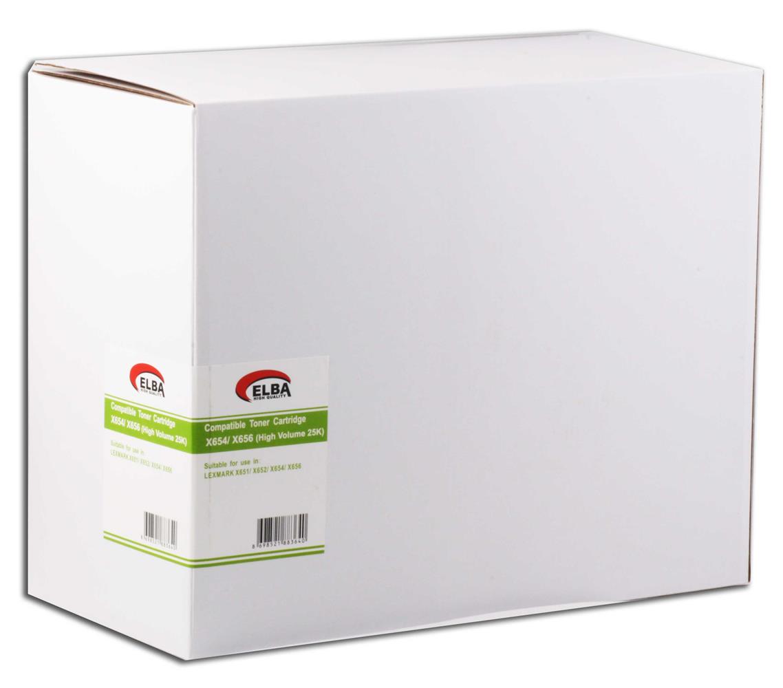 ELBA LEXMARK X651/652/654/656 YÜK.KAP. TONER