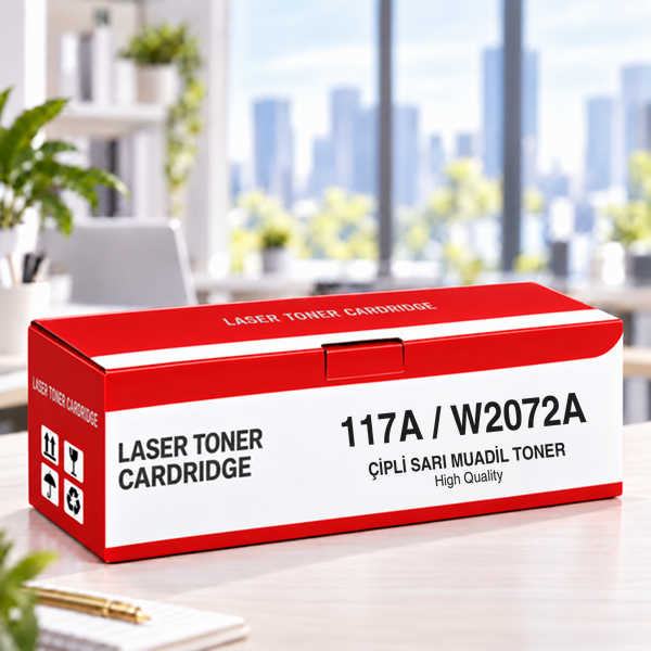Yugubi Hp 117A Çipli Sarı Muadil Toner 0.7K - Kolisi 20 Ad