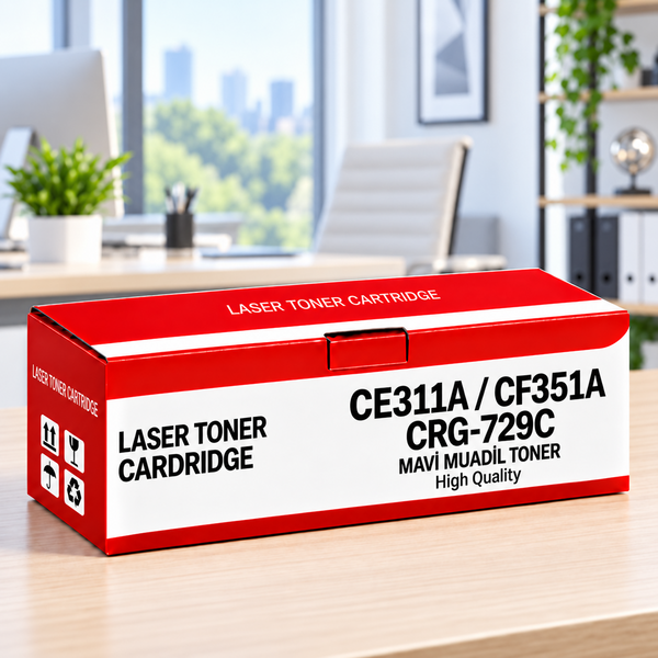 Yugubi Hp Ce311A / Cf351A / Canon Crg-729C Mavi Muadil Toner 1K - Kolisi 48 Ad