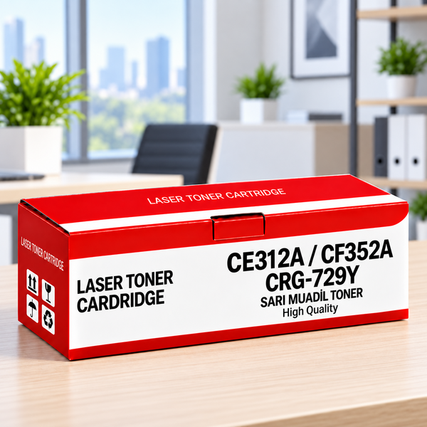 Yugubi Hp Ce312A / Cf352A / Canon Crg-729Y Sarı Muadil Toner 1K - Kolisi 48 Ad