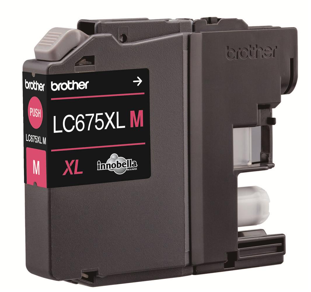 Brother LC675XLM Magenta Kırmızı 1.200 Sayfa Kartuş MFC-J2320/J2720