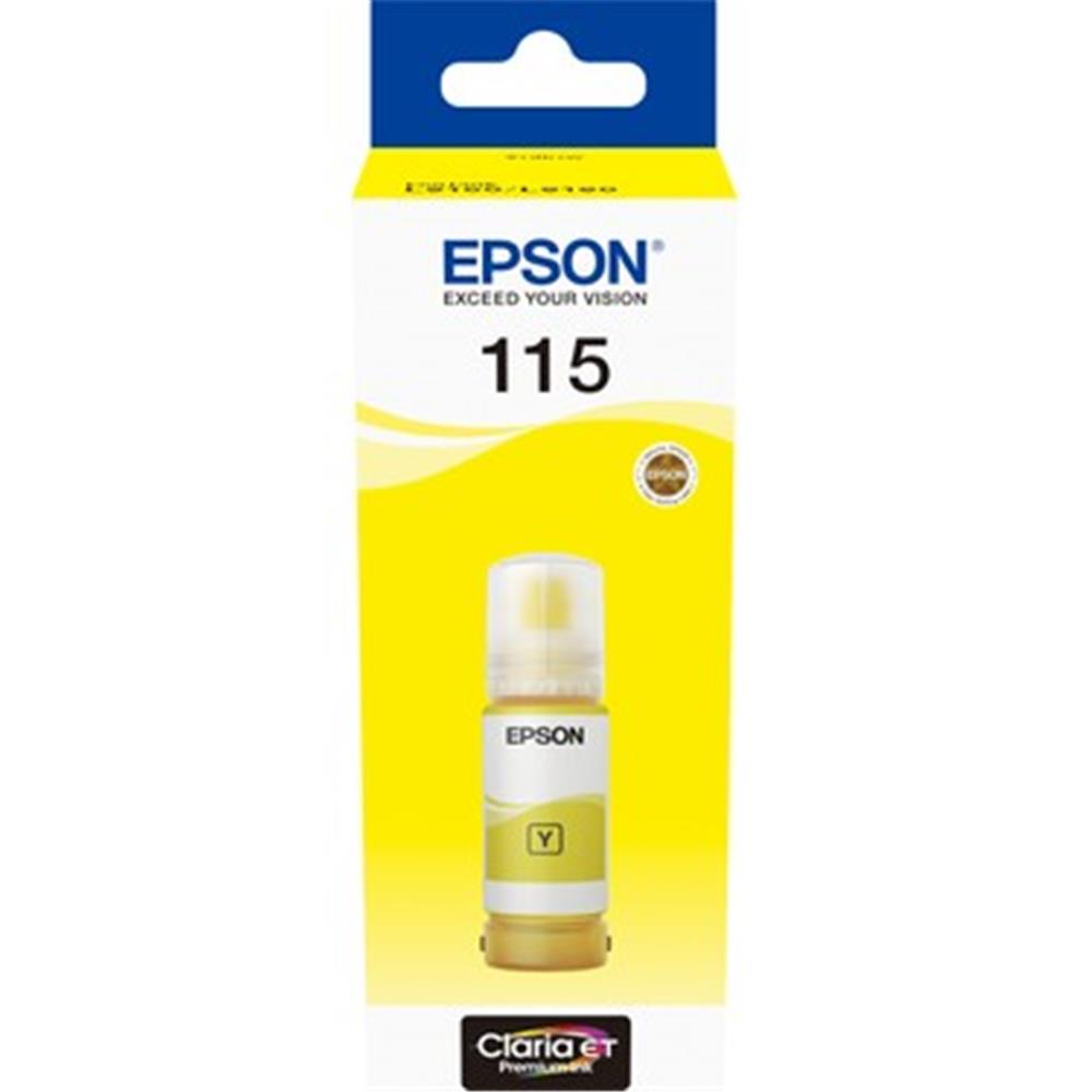 Epson 115 Yellow Sarıi Şişe Mürekkep T07D44A L8160/L8180