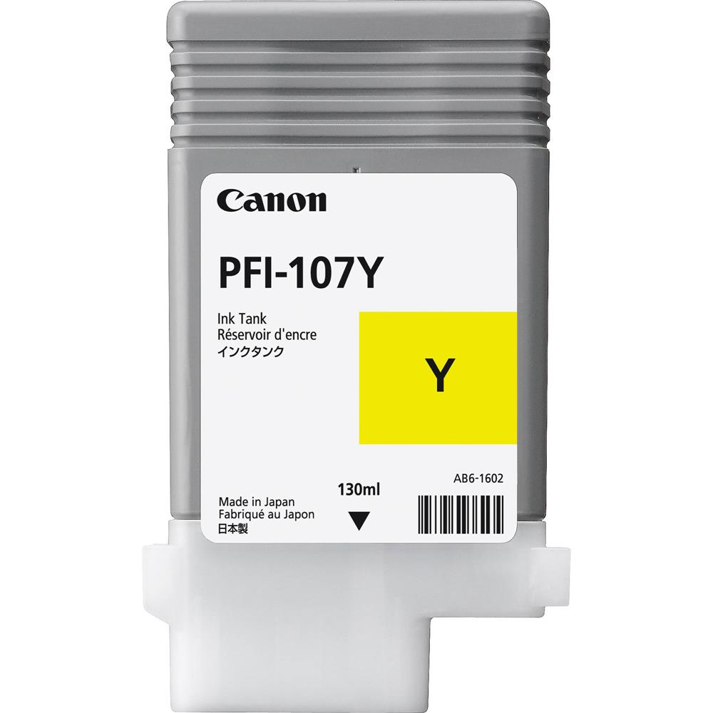 Canon PFI-107Y Yellow Sarı Plotter Kartuş IPF770/775