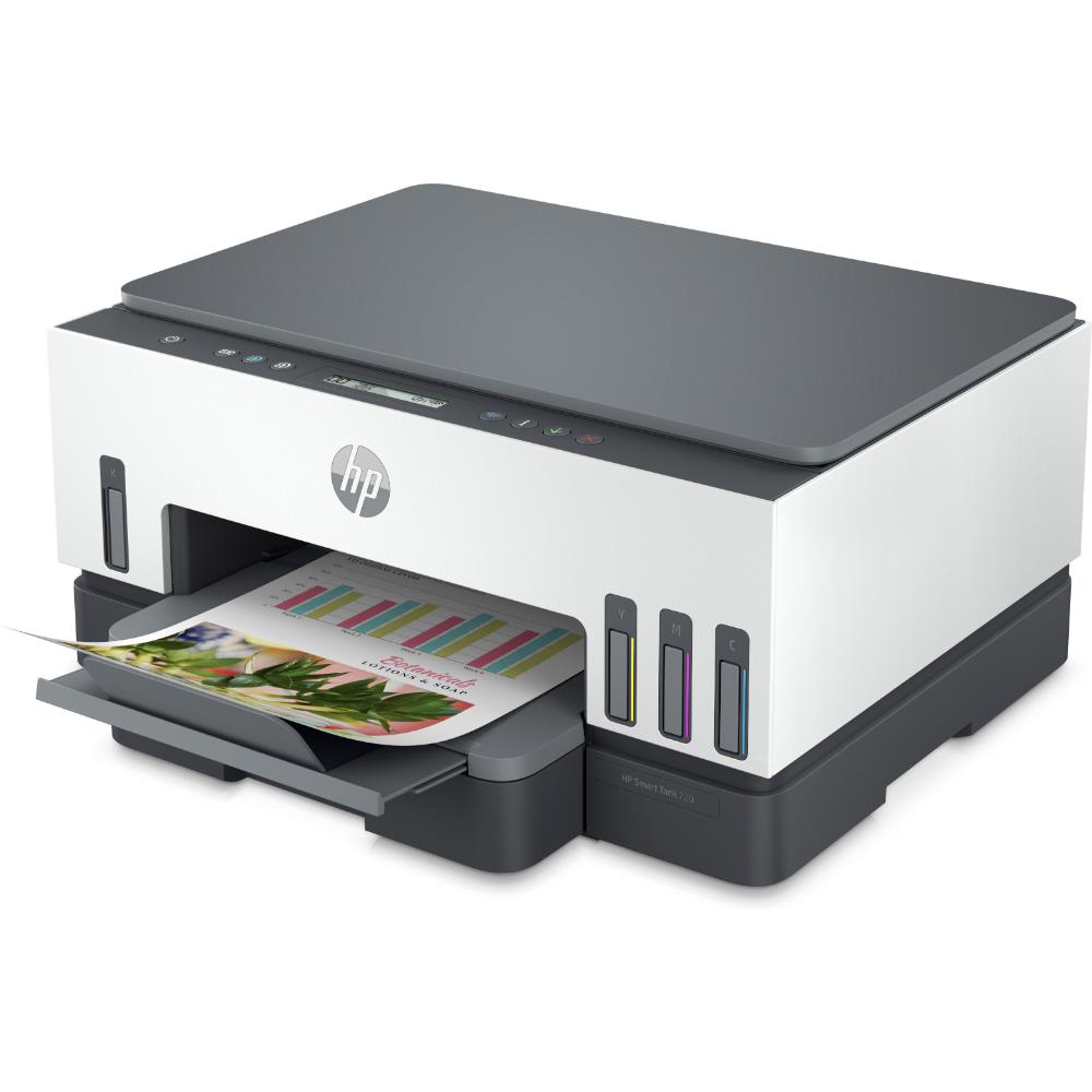 HP 6UU46A Smart Tank 720 Yazıcı/Tarayıcı/Fotokopi/Wifi Çok Fonksiyonlu Tanklı Yazıcı