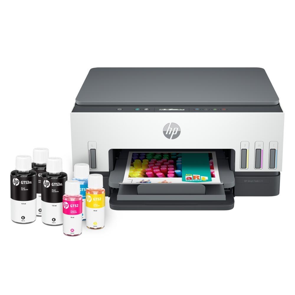 HP 6UU48A Smart Tank 670 Yazıcı/Tarayıcı/Fotokopi/Wifi Çok Fonksiyonlu Tanklı Yazıcı
