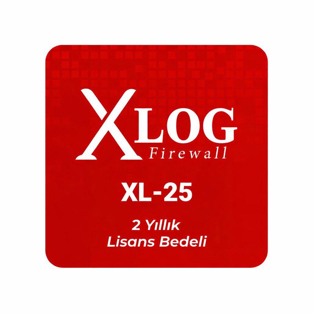XLOG Firewall XL-25 2 Yıllık Lisans Bedeli