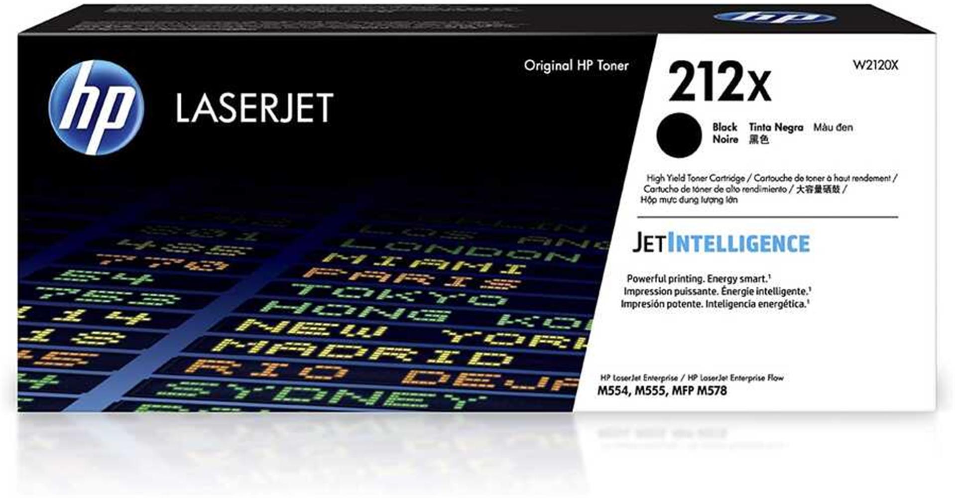 HP 212X Black Siyah Yüksek Kapasite Toner W2120X