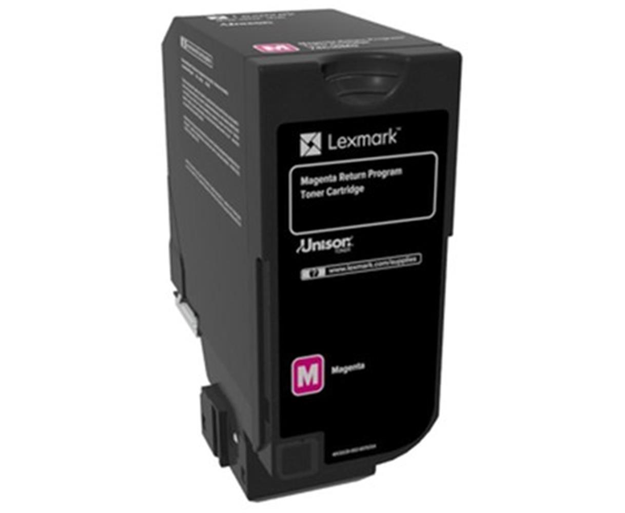 Lexmark 74C50M0 3.000 Sayfa Magenta Kırmızı Toner CS720/725 CX725