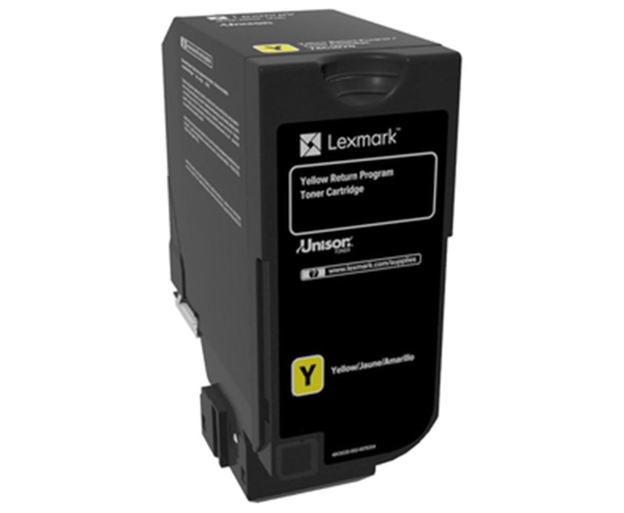 Lexmark 74C50Y0 3.000 Sayfa Yellow Sarı Toner CS720/725 CX725