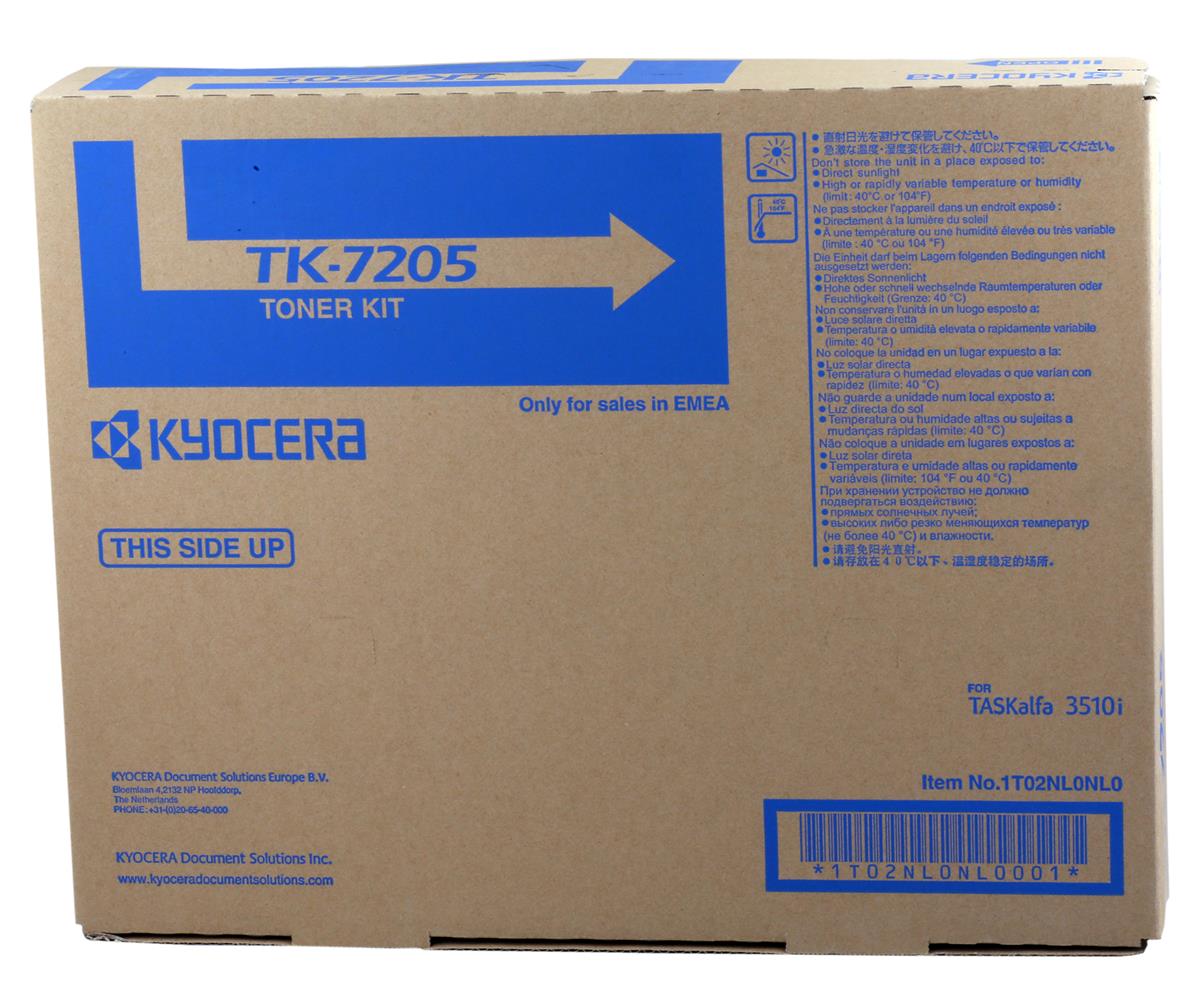 Kyocera TK-7205 Orjinal Fotokopi Toneri Taskalfa 3510i/3511i 35.000 Sayfa