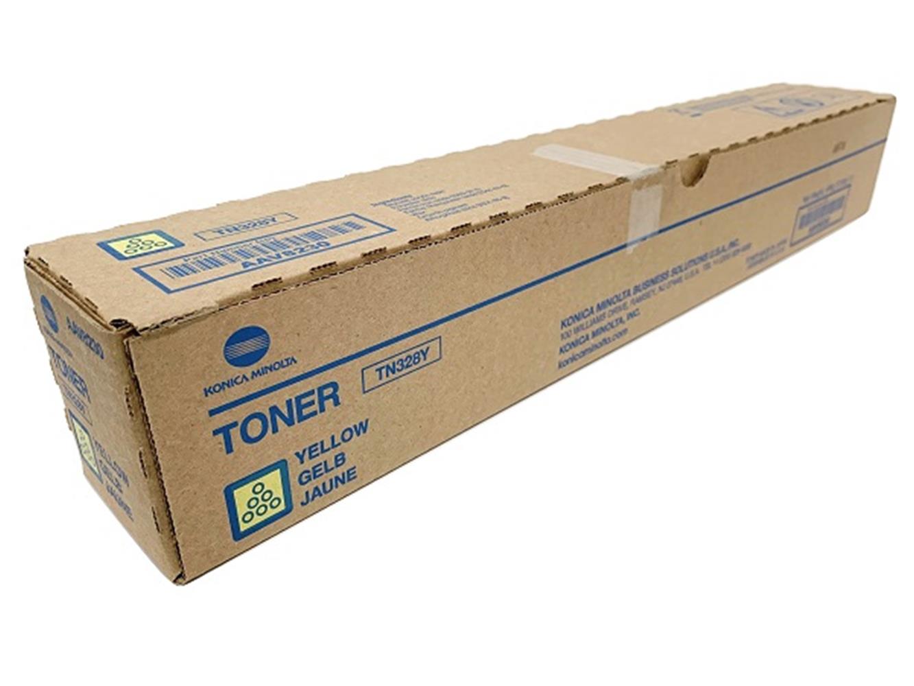 Minolta TN-328Y Yellow Sarı Orjinal Fotokopi Toneri Bizhup C250İ/300İ/360İ 28.000 Sayfa
